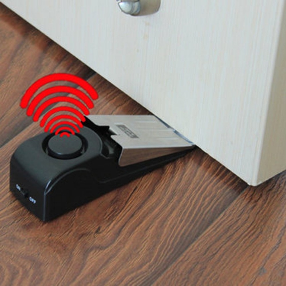 盗難防止セキュリティシステム,ウェッジ形状,ドアストッパー, - Door Stop Alarm のレビューと価格