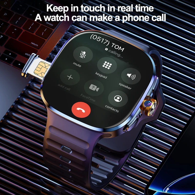 新型大画面スマートウォッチ 4G/5G Android 10 - Window Lock Bar のレビューと価格