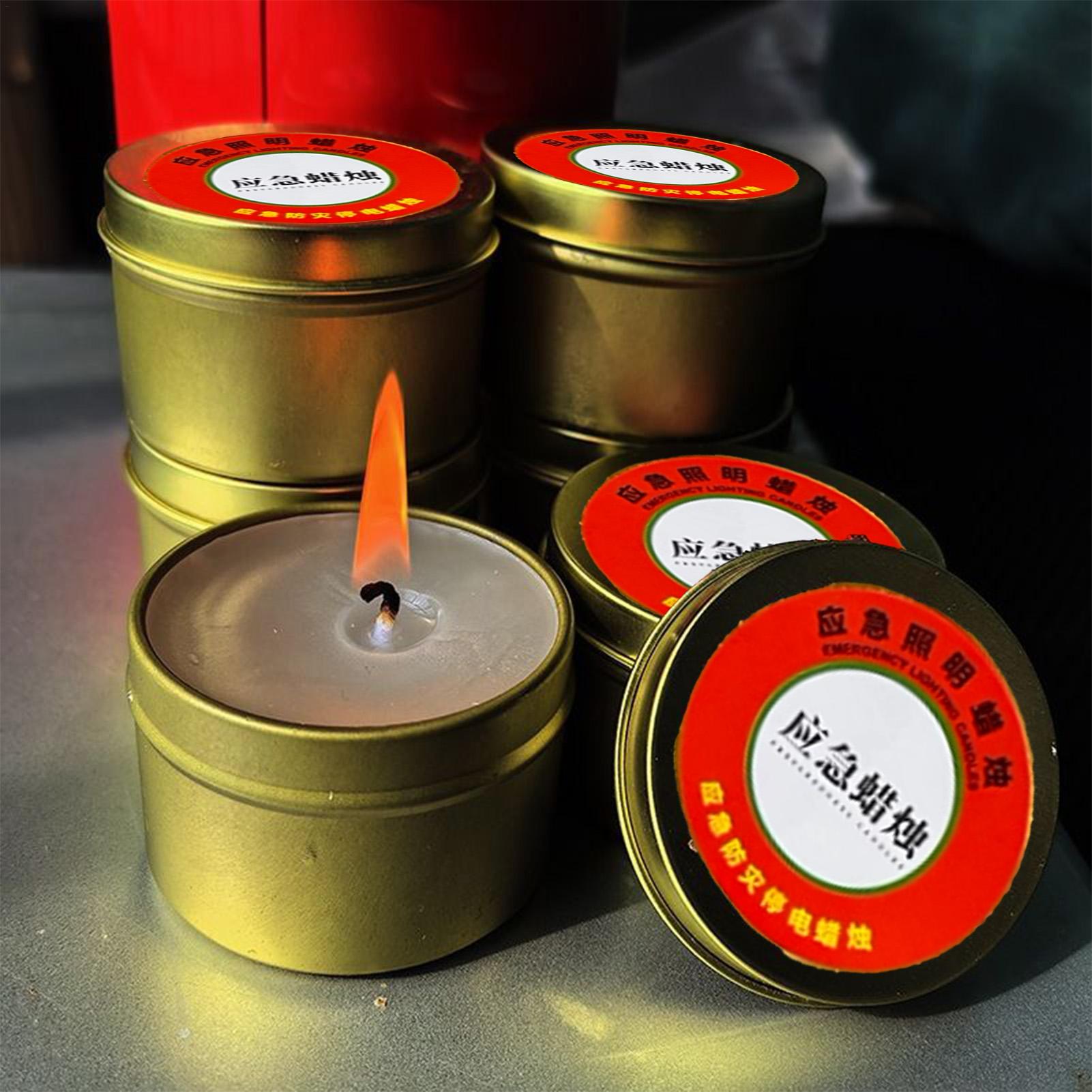 長持ちする緊急用キャンドル、無香料の炎のない防風サバイバルキ - Power Outage Light のレビューと価格
