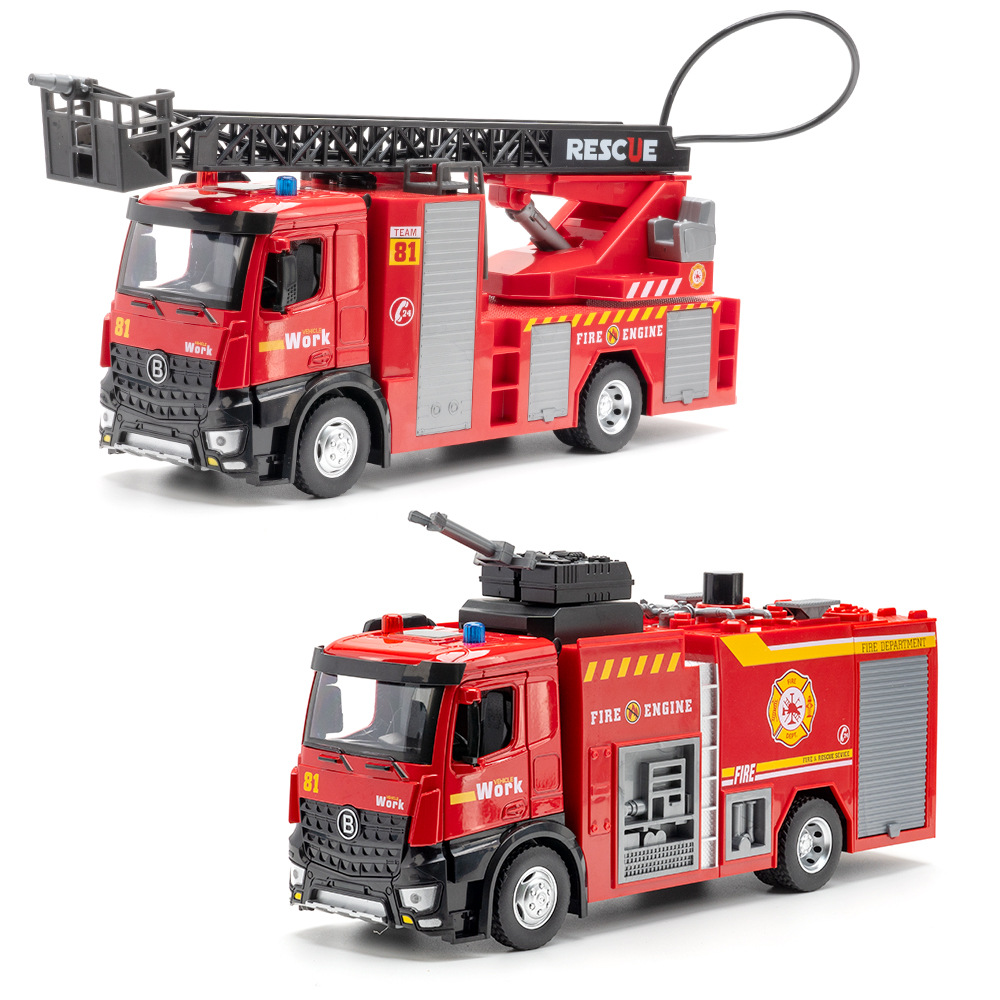 1:18 クラウドラダートラック スプリンクラー 合金ダイキ - Fire Escape Ladder のレビューと価格
